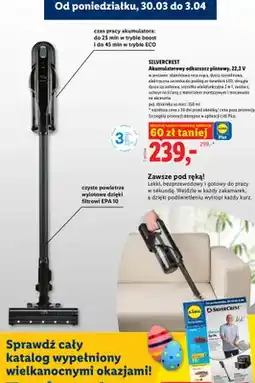 Lidl Akumulatorowy odkurzacz pionowy oferta