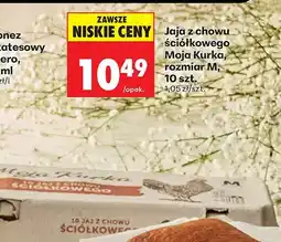 Biedronka Jaja z chowu ściółkowego rozmiar M oferta