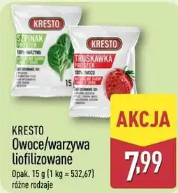 ALDI Owoce/warzywa liofilizowane oferta