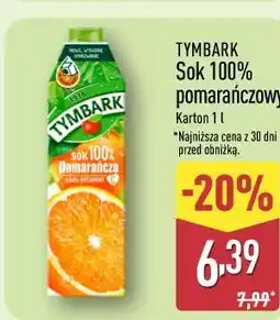 ALDI Sok 100% pomarańczowy oferta