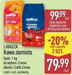 ALDI Kawa ziarnista do wyboru: Crema eGusto i Caffe Crema oferta