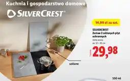 Lidl Zestaw 2 szklanych płyt ochronnych oferta
