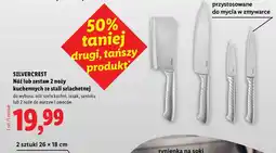 Lidl Nóż lub zestaw 2 noży kuchennych ze stali szlachetnej oferta