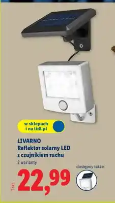 Lidl Reflektor solarny LED z czujnikiem ruchu oferta