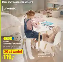 Lidl Stolik dziecięcy z 2 krzesełkami oferta