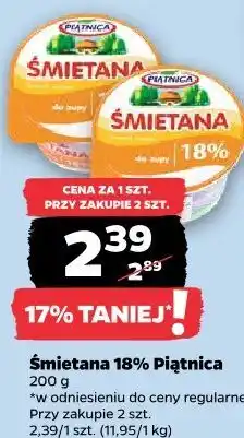 Netto Śmietana 18% Piątnica oferta
