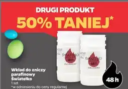 Netto Wkład do zniczy parafinowy Światełko 1 szt oferta