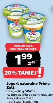 Netto Jogurt naturalny Primo Zott oferta