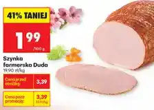 Biedronka Szynka farmerska Duda oferta