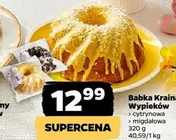 Netto Babka Kraina Wypieków cytrynowa migdałowa oferta
