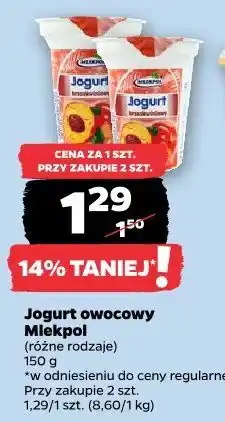 Netto Jogurt owocowy Mlekpol oferta