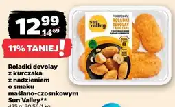 Netto Roladki devolay z kurczaka z nadzieniem o smaku maślano-czosnkowym Sun Valley oferta
