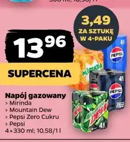 Netto Napój gazowany Mirinda Mountain Dew Pepsi Zero Cukru Pepsi oferta