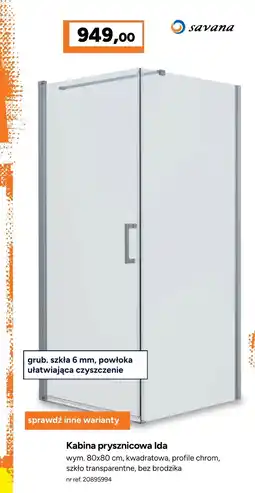 Bricoman Kabina prysznicowa Savana oferta