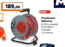 Bricoman Przedłużacz bębnowy Emos oferta