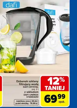 Carrefour Dzbanek filtrujący Dafi oferta