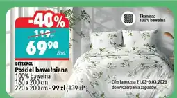 Biedronka Pościel bawełniana 160 x 200 cm oferta