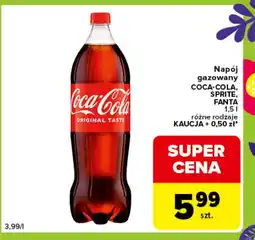 Globi Napój gazowany Coca-Cola oferta