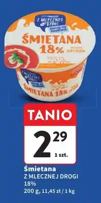 Intermarche Śmietana 18% oferta