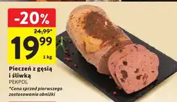 Intermarche Pieczeń z gęsia i śliwką oferta