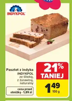 Carrefour Pasztet Indykpol oferta