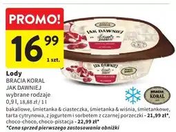 Intermarche Lody Bracia Koral Jak Dawniej wybrane rodzaje oferta