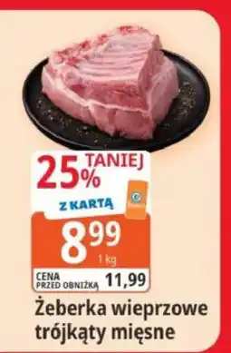 E.Leclerc Żeberka wieprzowe trójkąty mięsne oferta