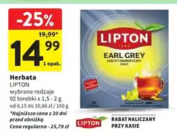Intermarche Herbata wybrane rodzaje 92 torebki x oferta