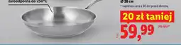 Lidl Patelnia ze stali szlachetnej 28 cm oferta