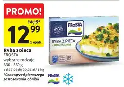 Intermarche Ryba z pieca Frosta wybrane rodzaje oferta