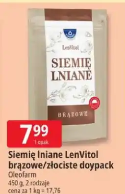 E.Leclerc Siemię lniane brązowe/złociste doypack oferta