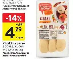Intermarche Kluski na parze oferta