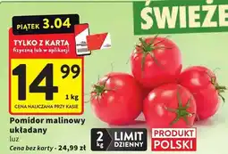 Intermarche Pomidor malinowy układany luz oferta