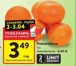Intermarche Pomarańcza luz oferta