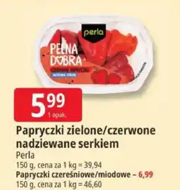 E.Leclerc Papryczki zielone/czerwone nadziewane serkiem oferta