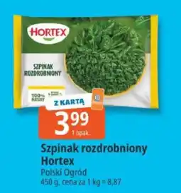 E.Leclerc Szpinak rozdrobniony oferta