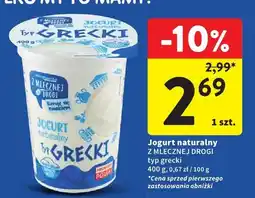 Intermarche Jogurt naturalny typ grecki oferta