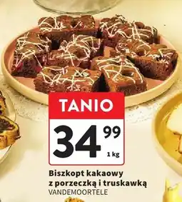 Intermarche Biszkopt kakaowy z porzeczką i truskawką oferta