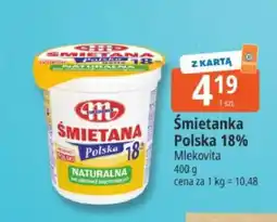 E.Leclerc Śmietanka Polska 18% oferta