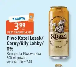 E.Leclerc Piwo Kozel Lezak/Cerny/Biły Lehky/0% oferta