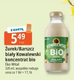 E.Leclerc Żurek/barszcz biały Kowalewski koncentrat bio oferta