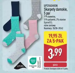 ALDI Skarpety damskie Up2Fashion oferta