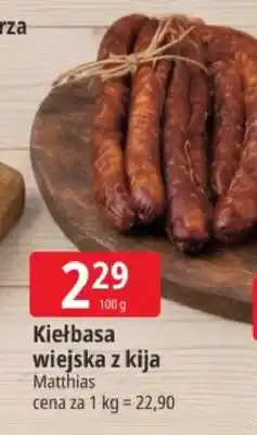 E.Leclerc Kiełbasa wiejska z kija oferta