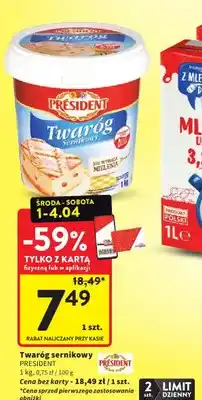 Intermarche Twaróg sernikowy oferta
