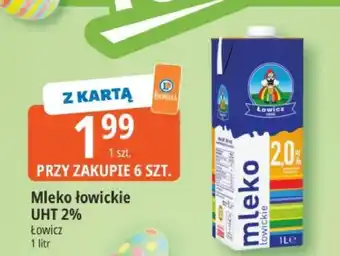 E.Leclerc Mleko łowickie UHT 2% oferta