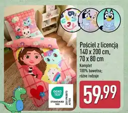 ALDI Pościel z licencją 140 x 200 cm, 70 x 80 cm oferta