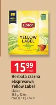 E.Leclerc Herbata czarna ekspresowa Yellow Label oferta