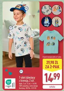 ALDI T-shirt dziecięcy z licencją, 2 szt oferta