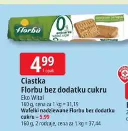 E.Leclerc Ciastka Florbu bez dodatku cukru oferta