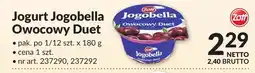 Makro Jogurt Jogobella Owocowy Duet Zott oferta